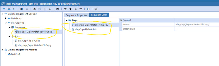 OneStream Data Management Run New Sequence