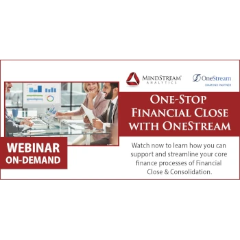 OneStream OneStop Financial Close